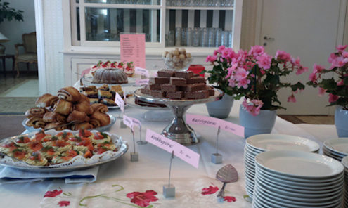 Sälinkään Kartanon tarjoiluita